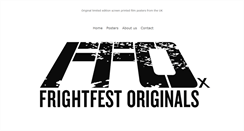Desktop Screenshot of frightfestoriginals.com