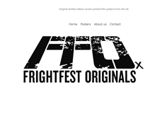 Tablet Screenshot of frightfestoriginals.com
